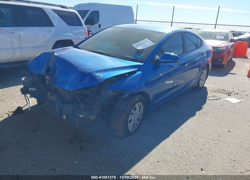 2018 HYUNDAI ELANTRA VIN: 5NPD74LFXJH313775