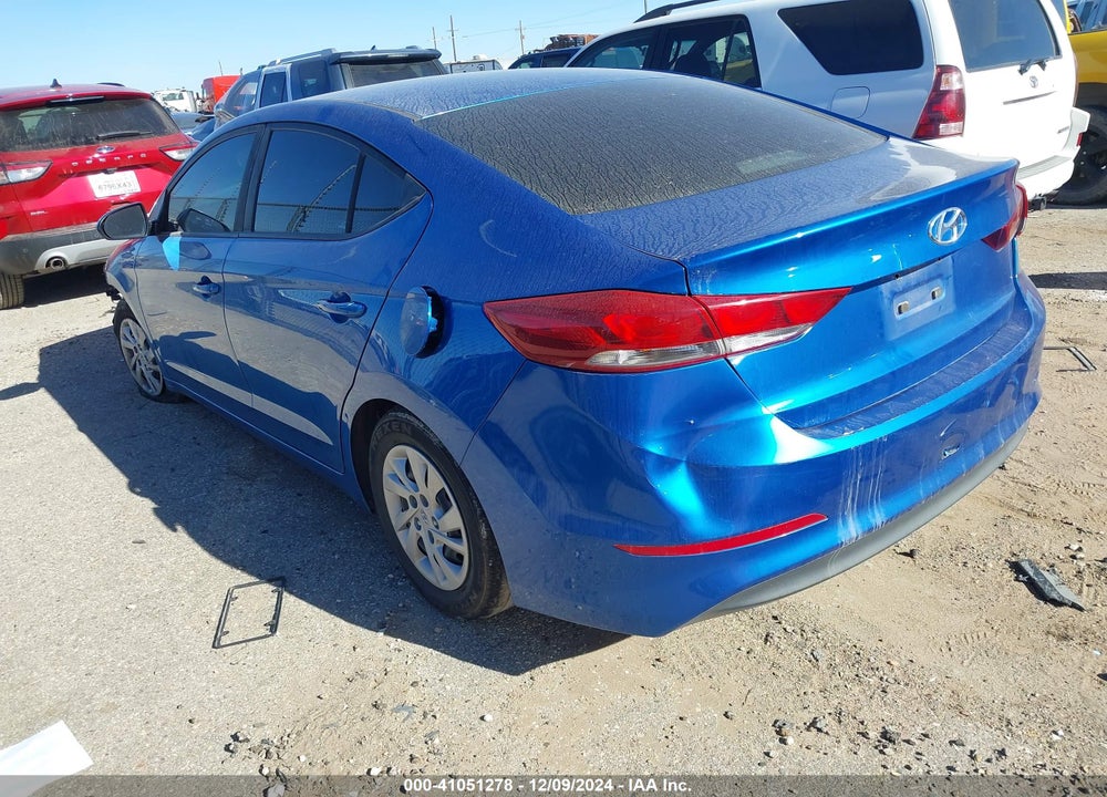 2018 HYUNDAI ELANTRA VIN: 5NPD74LFXJH313775