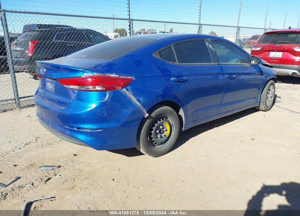 2018 HYUNDAI ELANTRA VIN: 5NPD74LFXJH313775