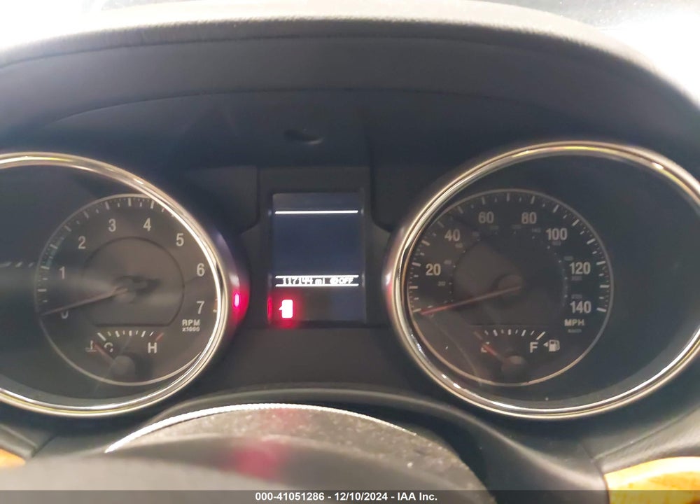 2012 JEEP GRAND CHEROKEE OVERLAND VIN: 1C4RJFCG0CC196427