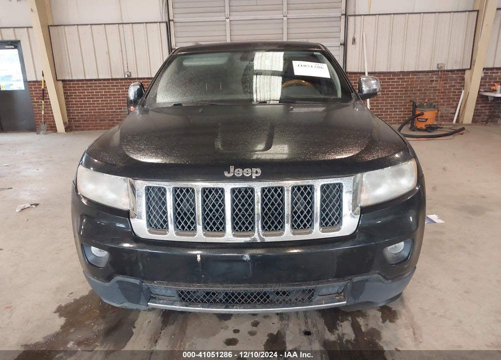 2012 JEEP GRAND CHEROKEE OVERLAND VIN: 1C4RJFCG0CC196427