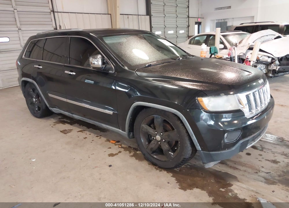 2012 JEEP GRAND CHEROKEE OVERLAND VIN: 1C4RJFCG0CC196427
