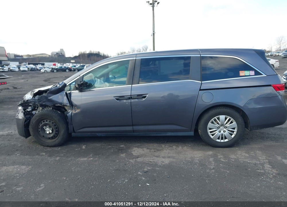 2015 HONDA ODYSSEY LX VIN: 5FNRL5H24FB115924