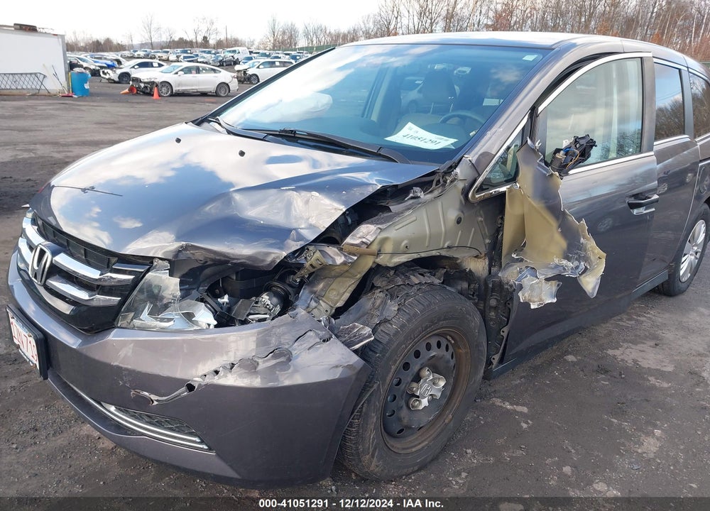 2015 HONDA ODYSSEY LX VIN: 5FNRL5H24FB115924