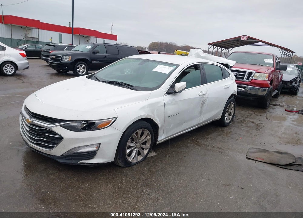 2021 CHEVROLET MALIBU FWD LT VIN: 1G1ZD5ST7MF008396