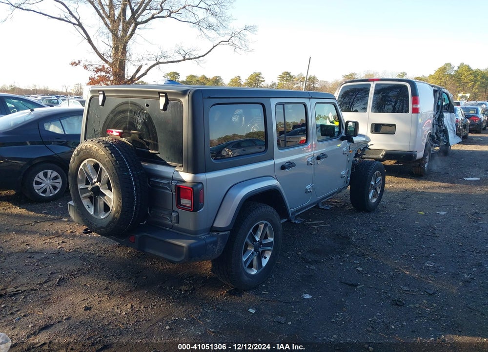 2020 JEEP WRANGLER UNLIMITED SAHARA 4X4 VIN: 1C4HJXEGXLW193547