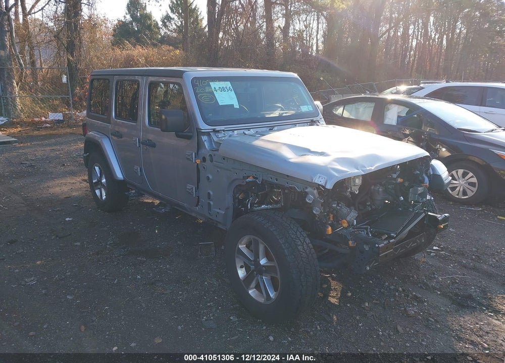 2020 JEEP WRANGLER UNLIMITED SAHARA 4X4 VIN: 1C4HJXEGXLW193547