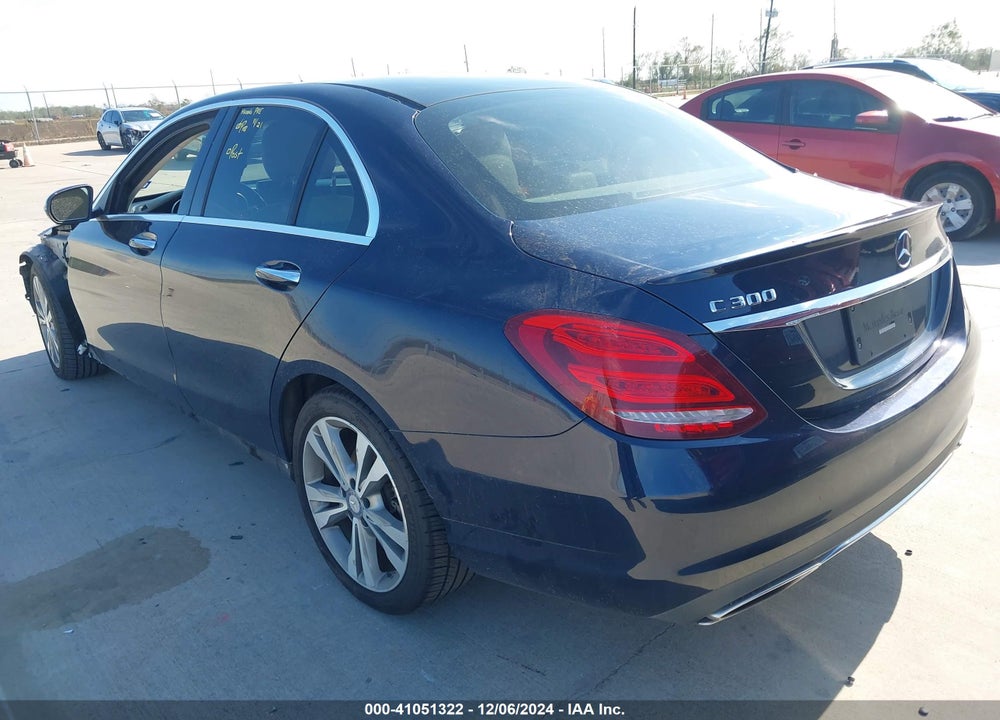 2016 MERCEDES-BENZ C-CLASS C 300/LUXURY/SPORT VIN: WDDWF4JB9GR169901