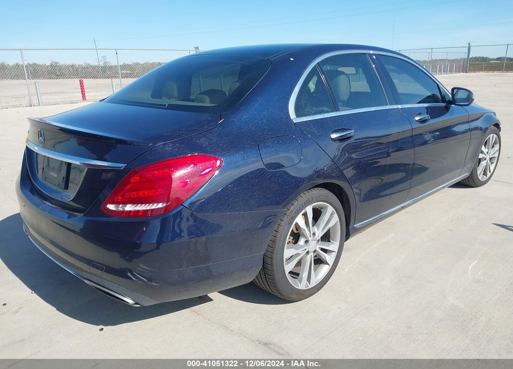 2016 MERCEDES-BENZ C-CLASS C 300/LUXURY/SPORT VIN: WDDWF4JB9GR169901