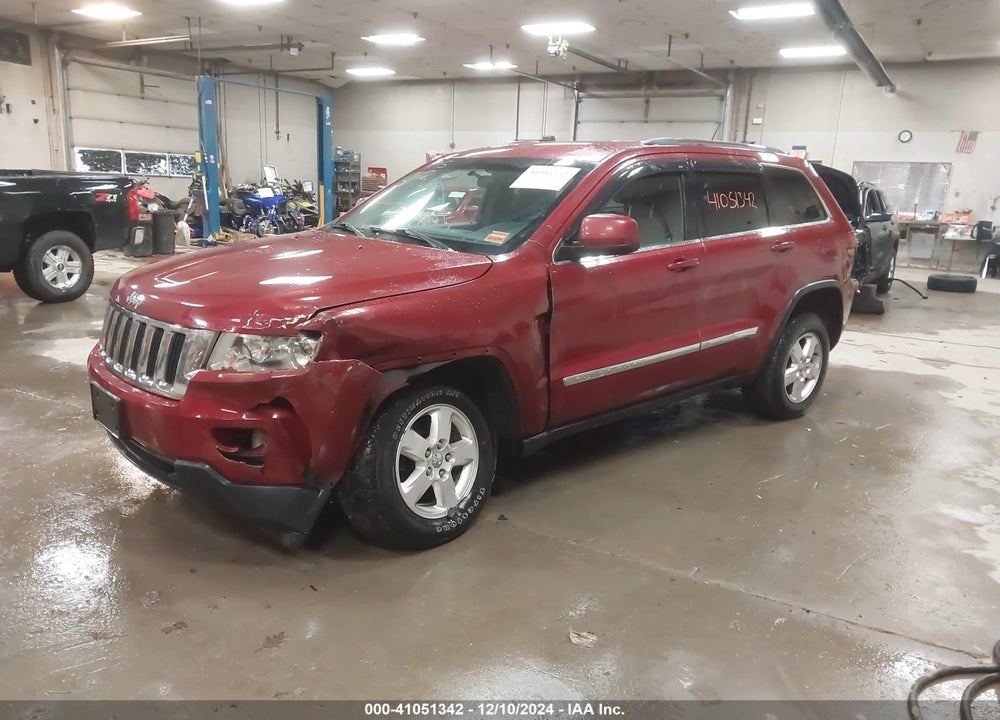 2012 JEEP GRAND CHEROKEE LAREDO VIN: 1C4RJFAG3CC269289