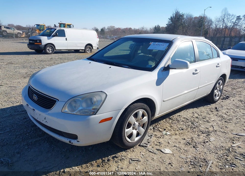 2007 KIA OPTIMA LX VIN: KNAGE123375117143