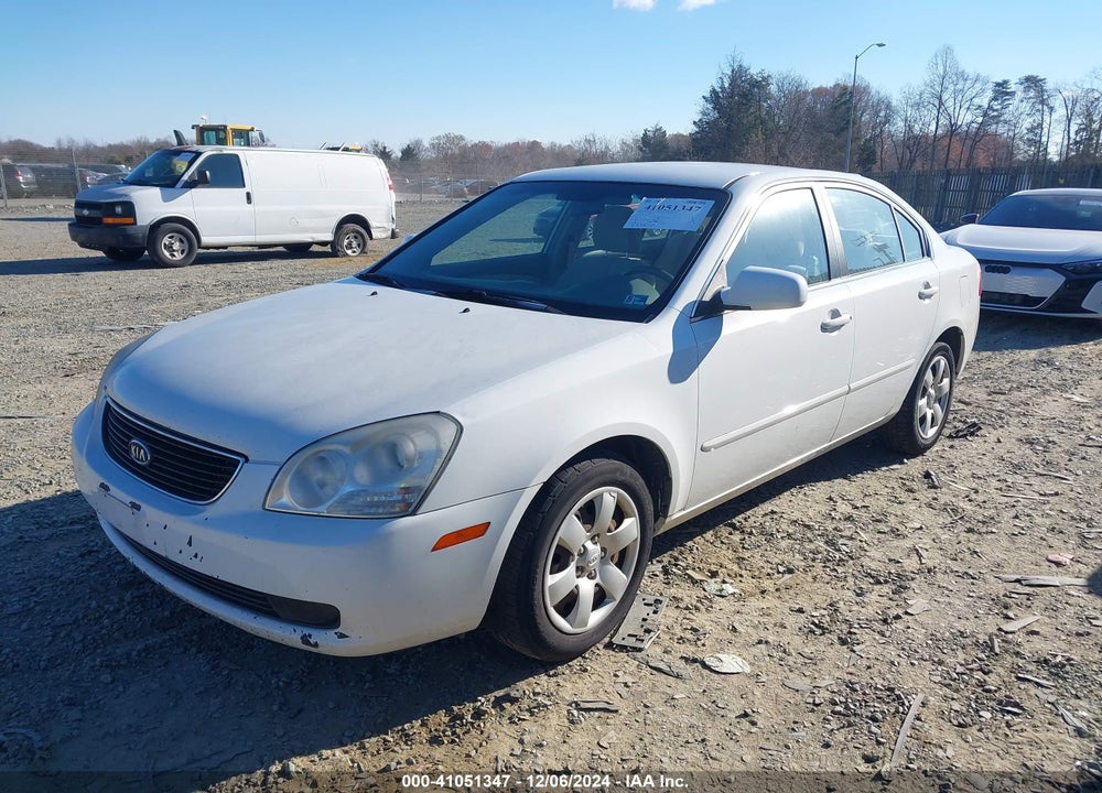 2007 KIA OPTIMA LX VIN: KNAGE123375117143