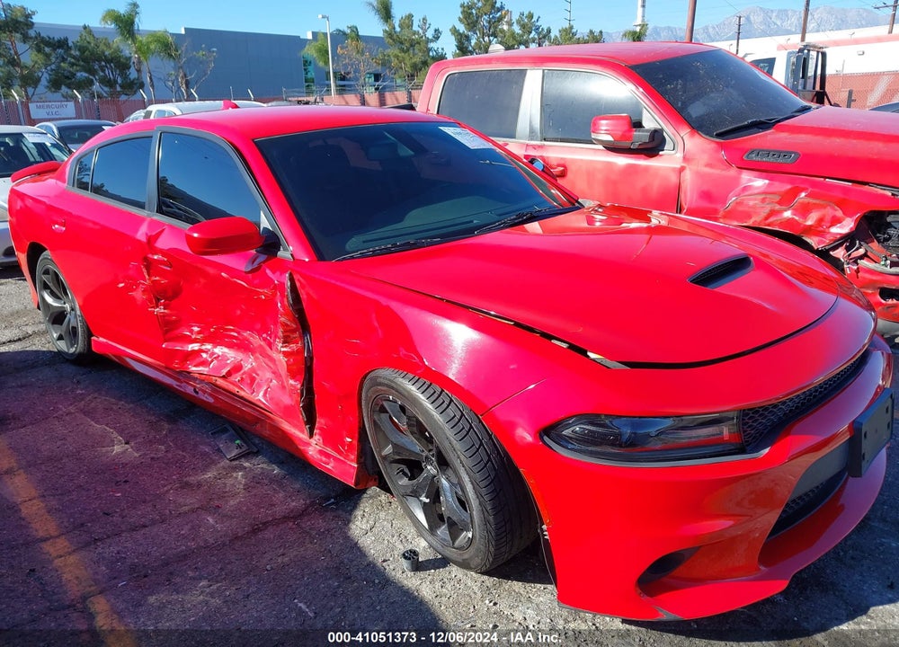 2019 DODGE CHARGER VIN: 2C3CDXHG7KH562105