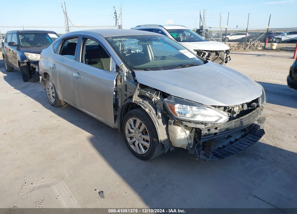 2019 NISSAN SENTRA S VIN: 3N1AB7AP5KY301586