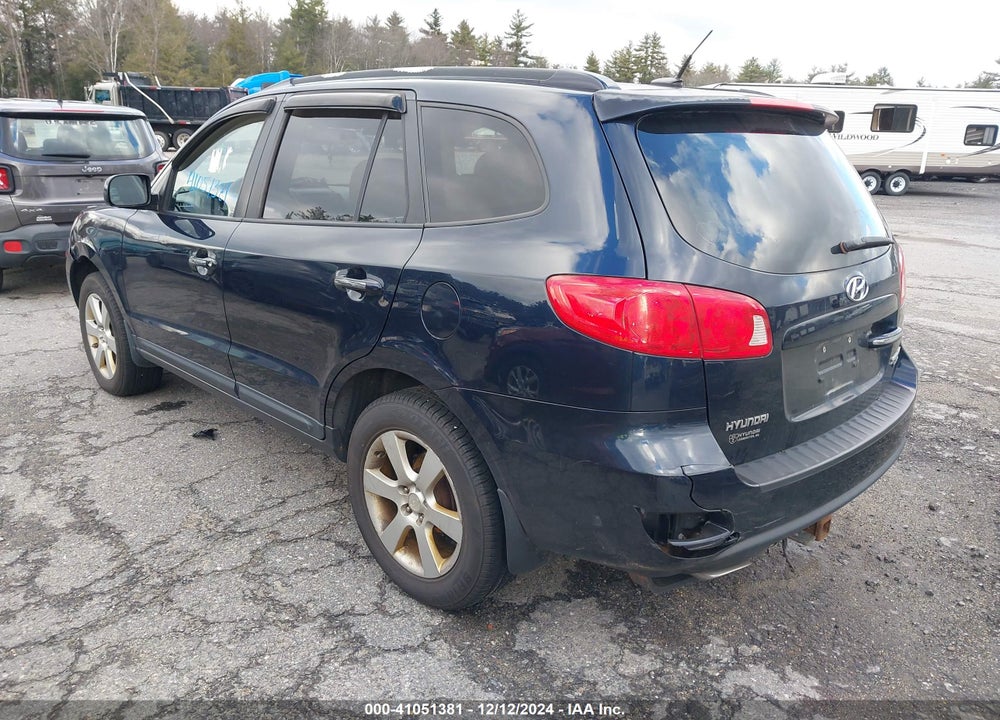 2008 HYUNDAI SANTA FE LIMITED/SE VIN: 5NMSH73E08H218839