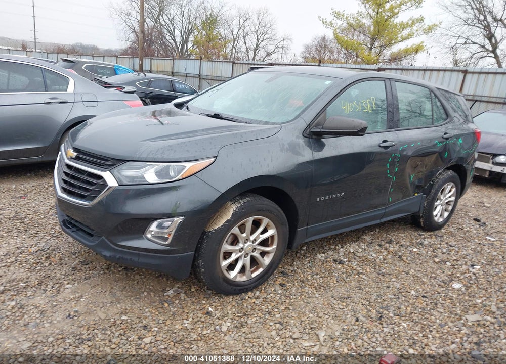 2018 CHEVROLET EQUINOX LS VIN: 2GNAXREVXJ6231321