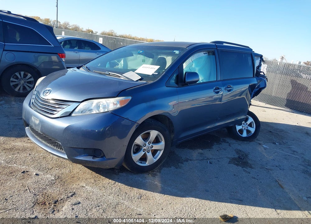 2017 TOYOTA SIENNA VIN: 5TDKZ3DC9HS825063