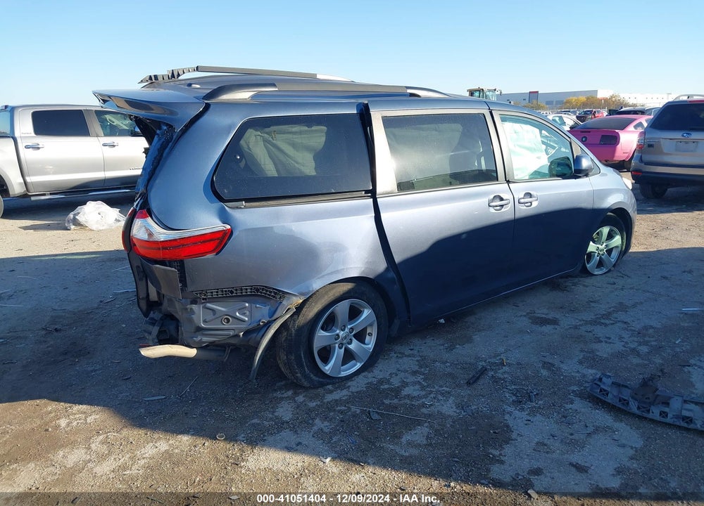 2017 TOYOTA SIENNA VIN: 5TDKZ3DC9HS825063