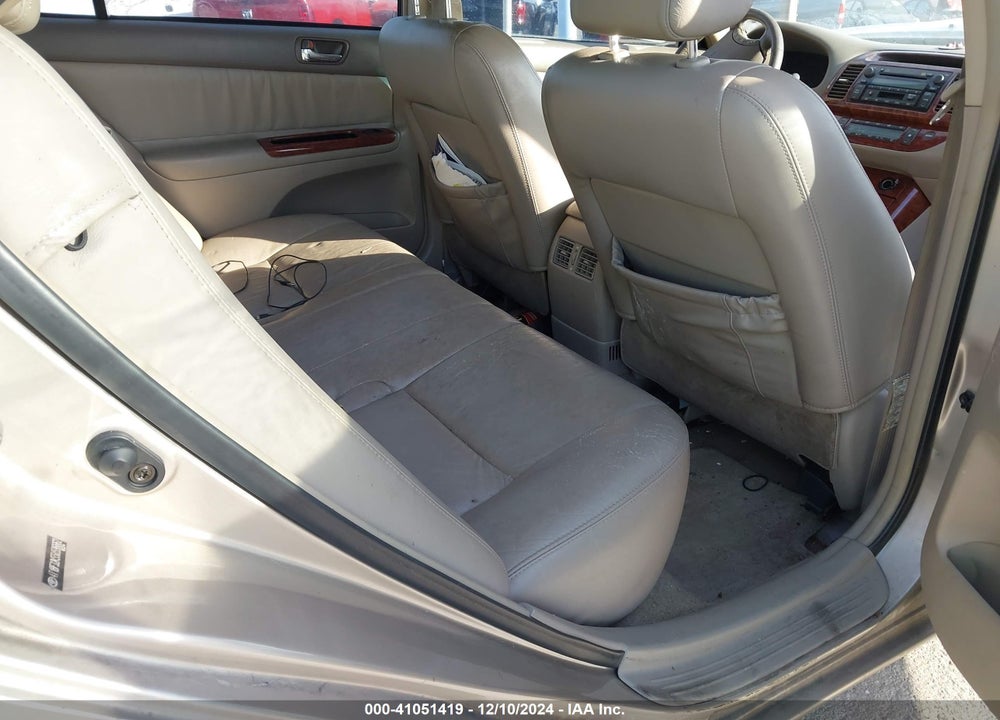 2005 TOYOTA CAMRY XLE V6 VIN: 4T1BF32K55U596662