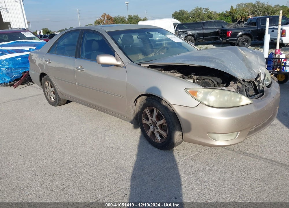 2005 TOYOTA CAMRY XLE V6 VIN: 4T1BF32K55U596662