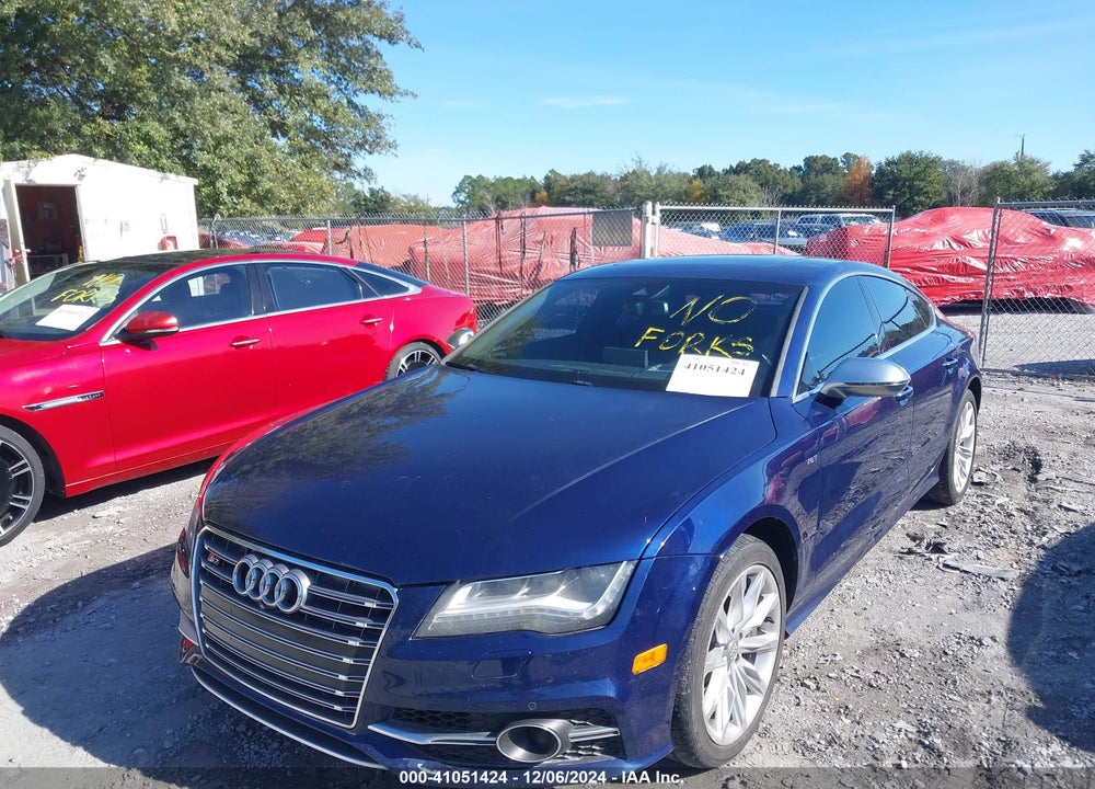 2013 AUDI S7 4.0T PRESTIGE VIN: WAU32AFC5DN031040
