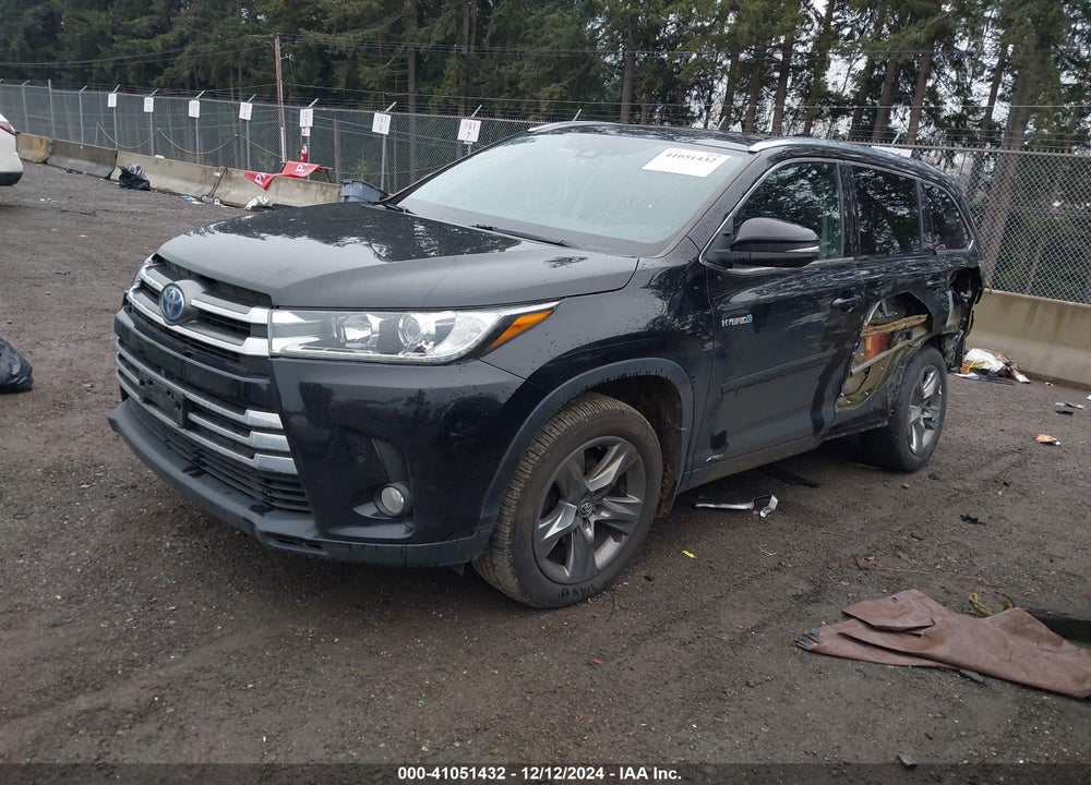 2017 TOYOTA HIGHLANDER HYBRID LIMITED PLATINUM VIN: 5TDDGRFH3HS029984