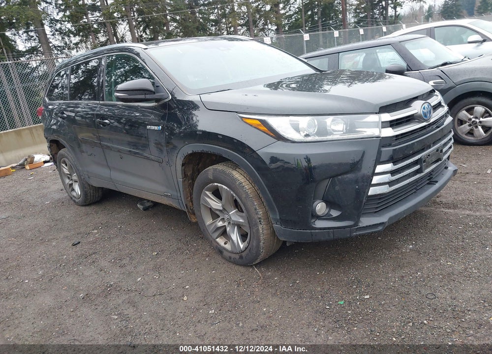 2017 TOYOTA HIGHLANDER HYBRID LIMITED PLATINUM VIN: 5TDDGRFH3HS029984