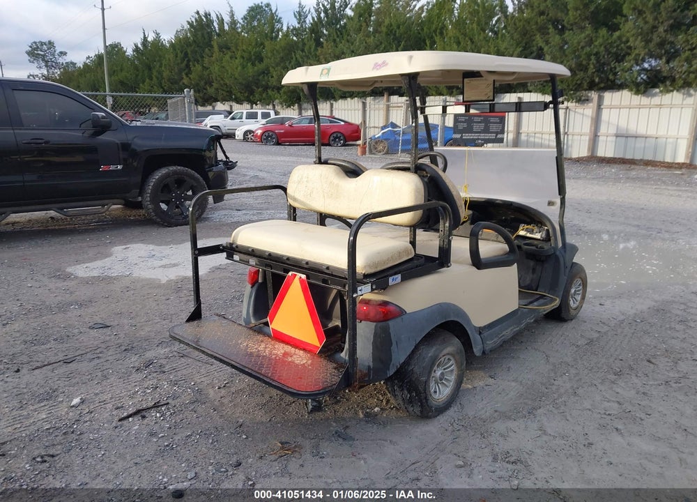 2015 CLUB CAR GOLF CART VIN: JE1543600180