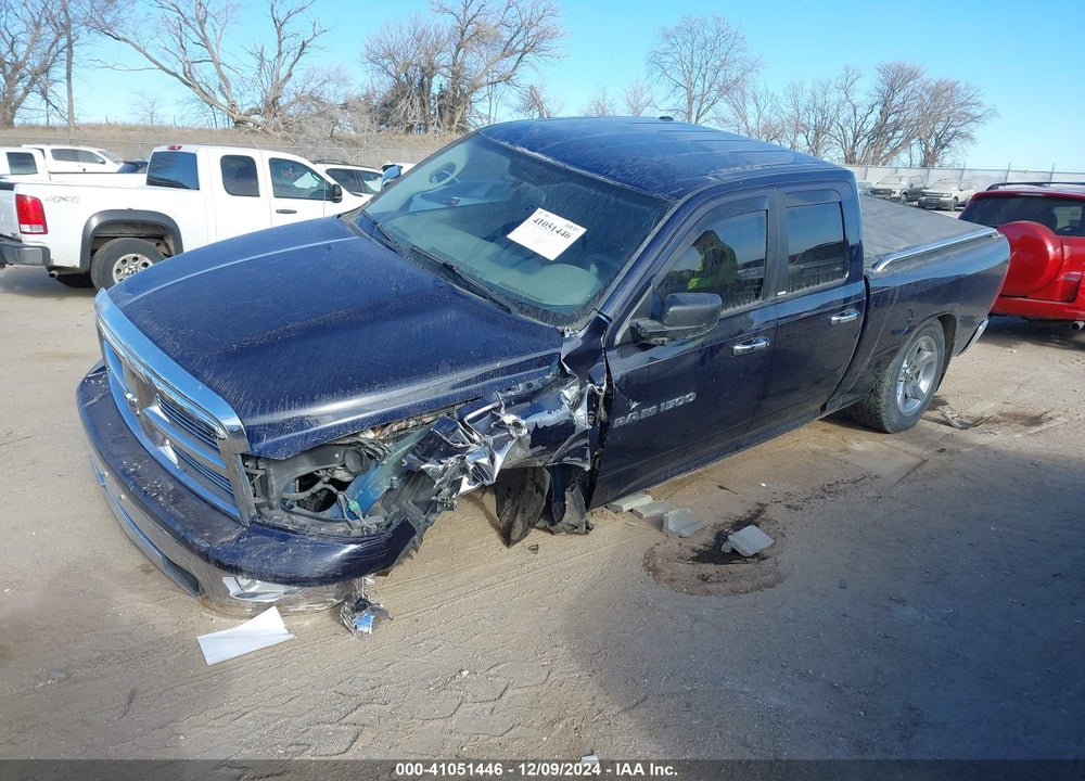 2012 RAM 1500 SLT VIN: 1C6RD7GTXCS326151
