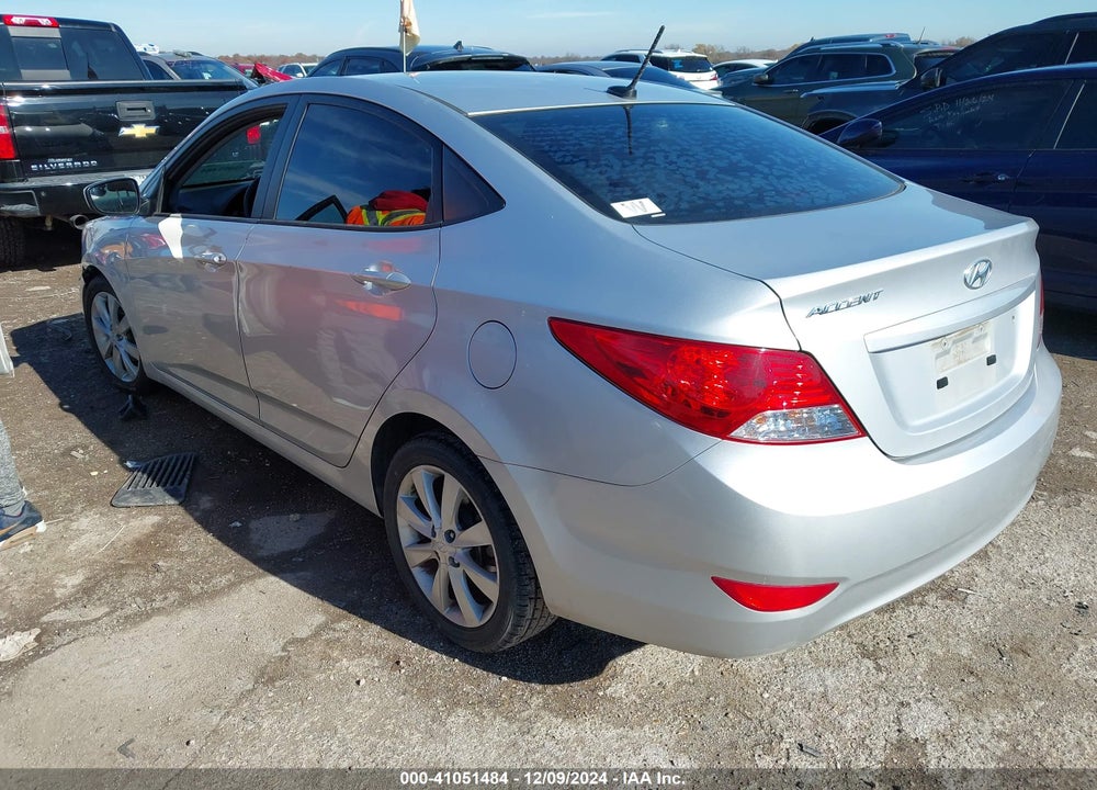 2014 HYUNDAI ACCENT GLS VIN: KMHCU4AE6EU762019