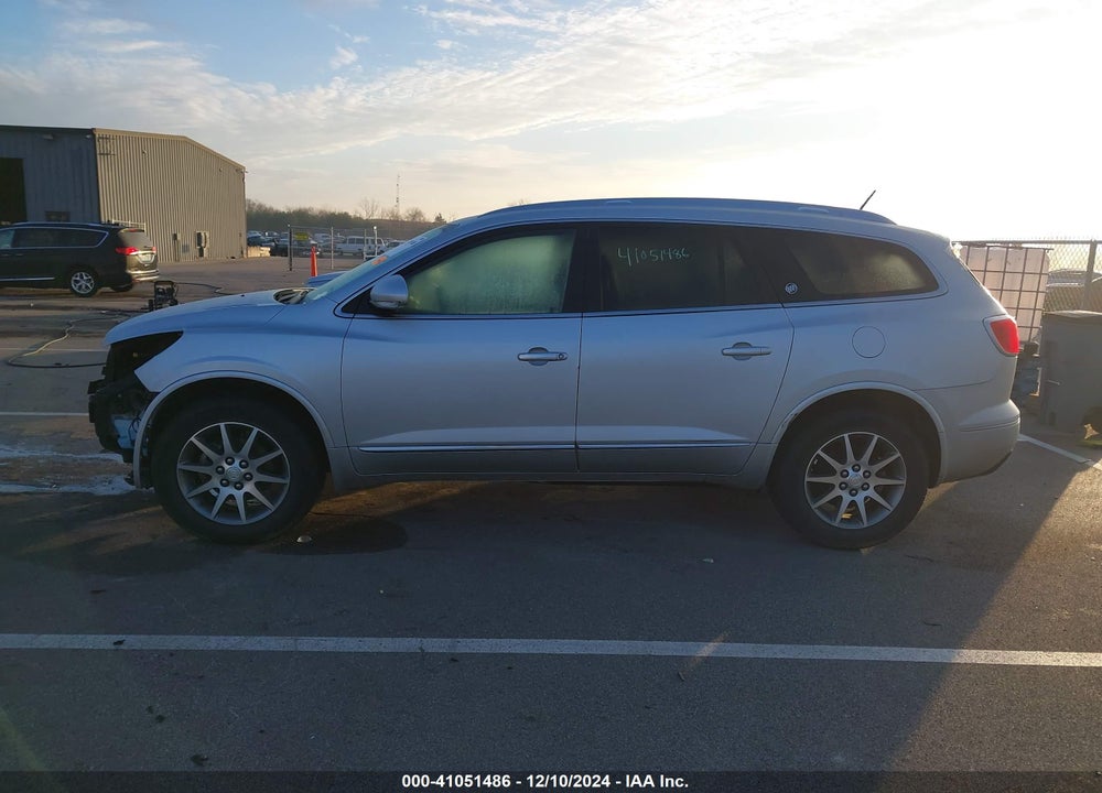 2016 BUICK ENCLAVE LEATHER VIN: 5GAKVBKD7GJ270595