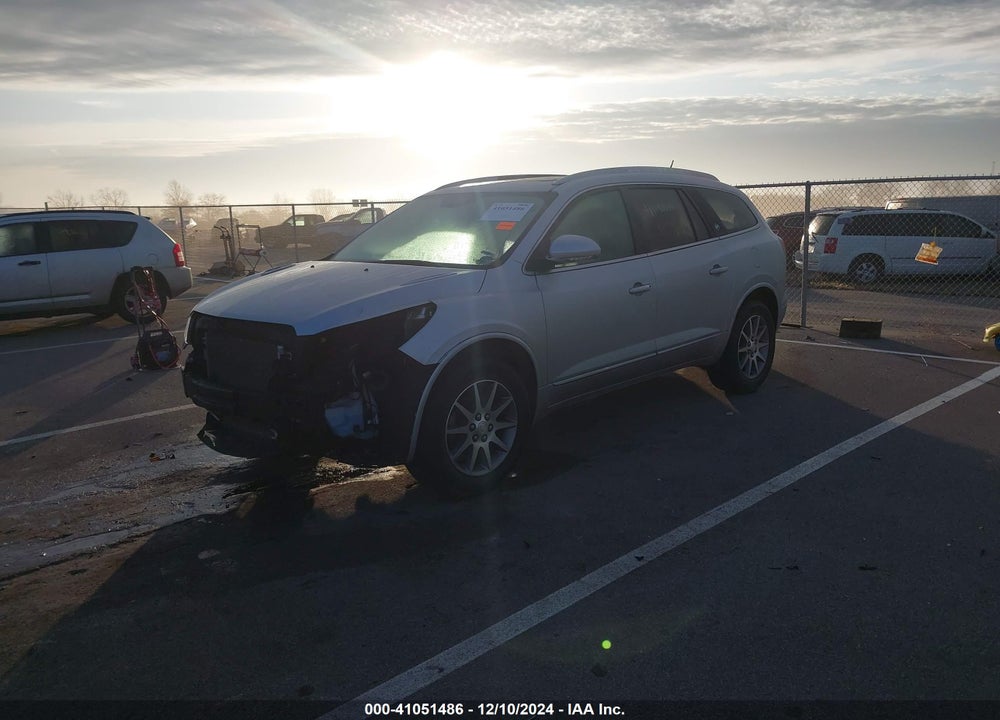 2016 BUICK ENCLAVE LEATHER VIN: 5GAKVBKD7GJ270595