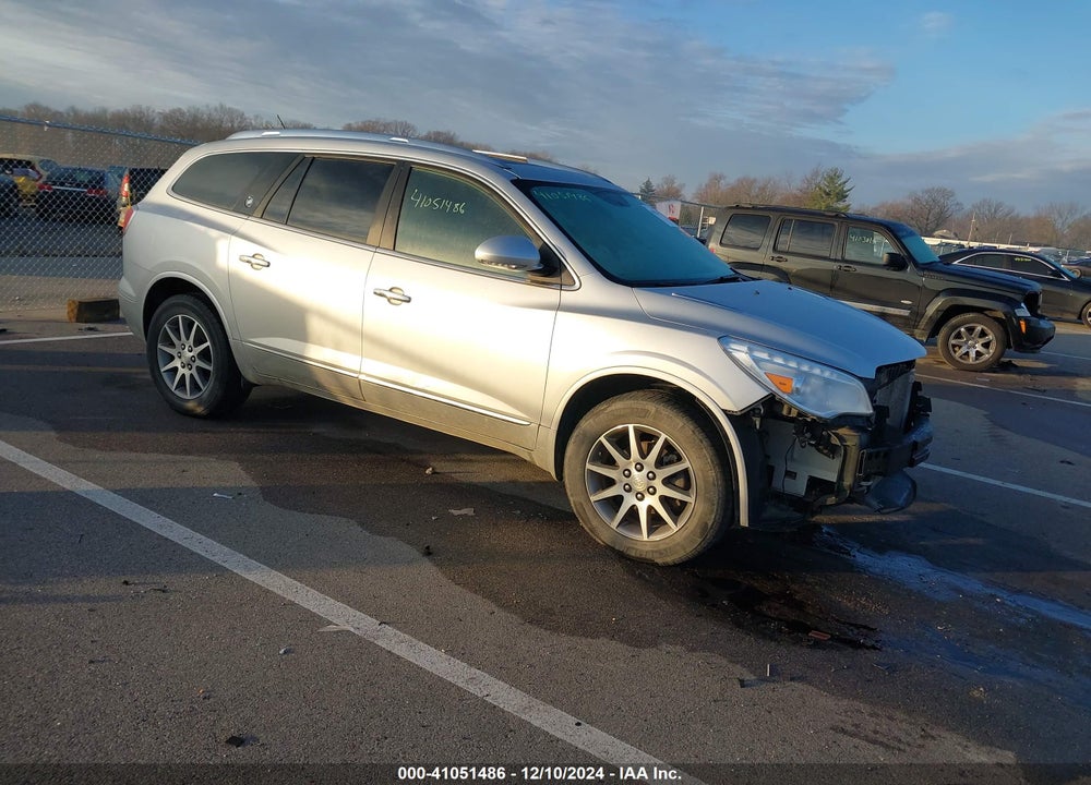 2016 BUICK ENCLAVE LEATHER VIN: 5GAKVBKD7GJ270595