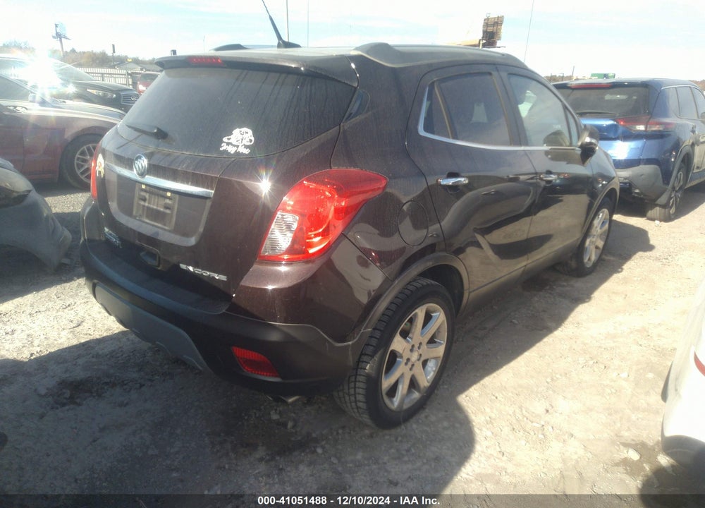 2014 BUICK ENCORE LEATHER VIN: KL4CJCSB0EB554493