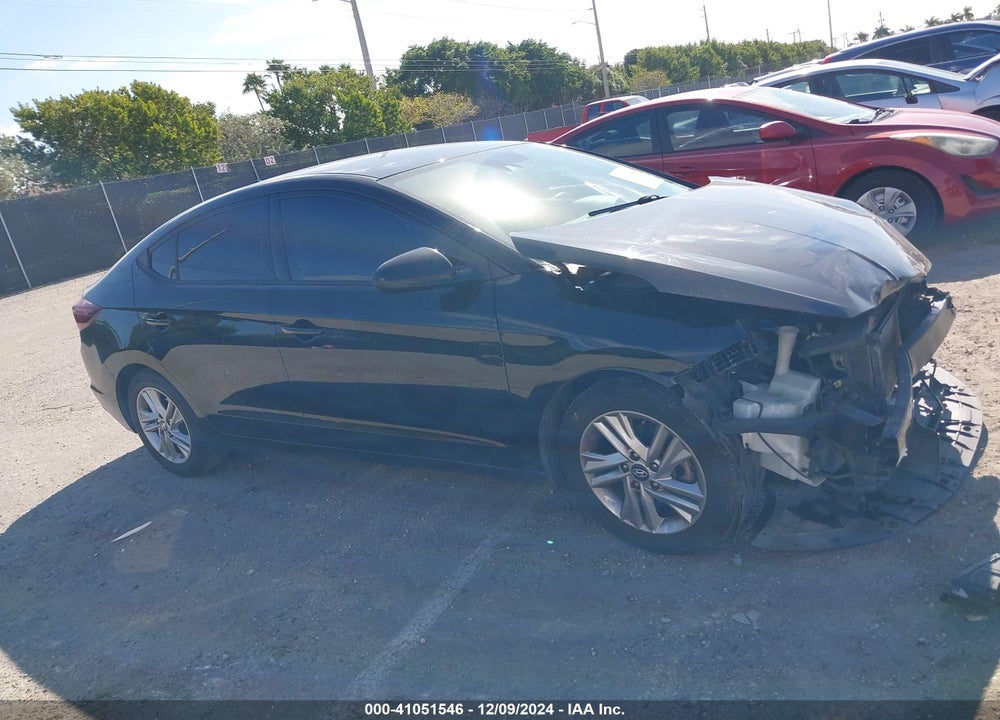 2019 HYUNDAI ELANTRA SEL VIN: 5NPD84LF0KH403435