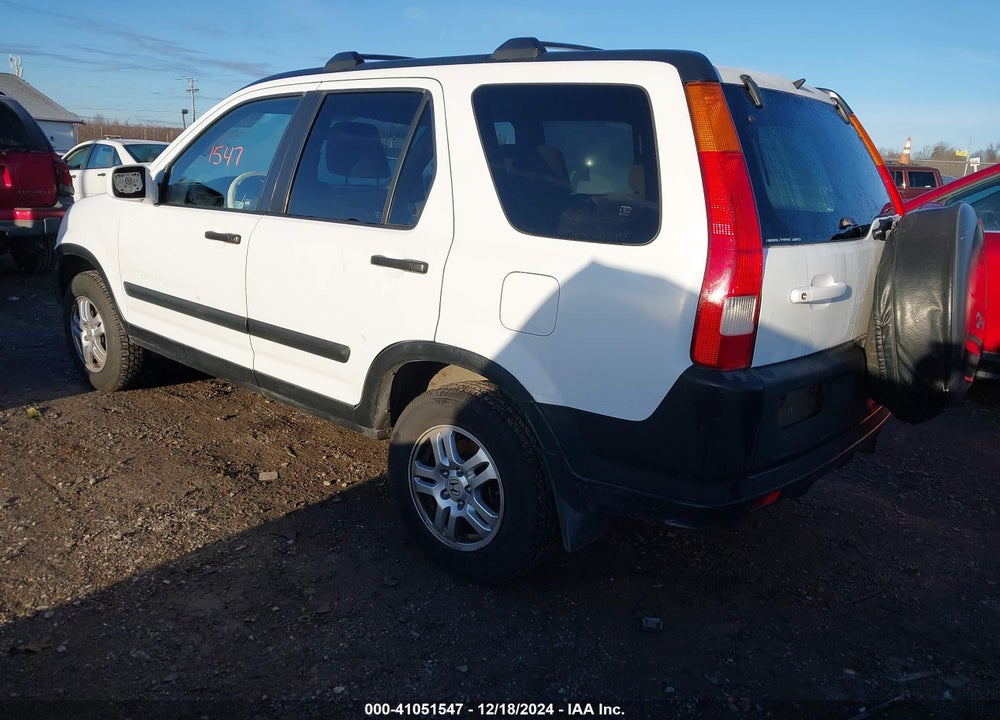 2002 HONDA CR-V EX VIN: JHLRD788X2C017133