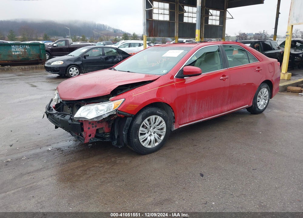 2012 TOYOTA CAMRY LE VIN: 4T1BF1FK2CU532106