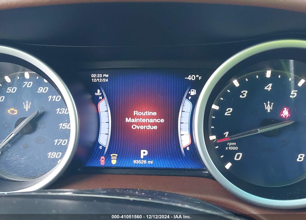 2014 MASERATI GHIBLI S Q4 VIN: ZAM57RTAXE1111968
