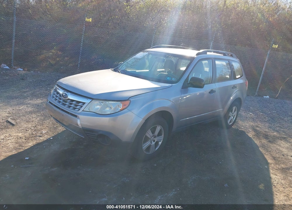 2011 SUBARU FORESTER 2.5X VIN: JF2SHBBCXBH722604