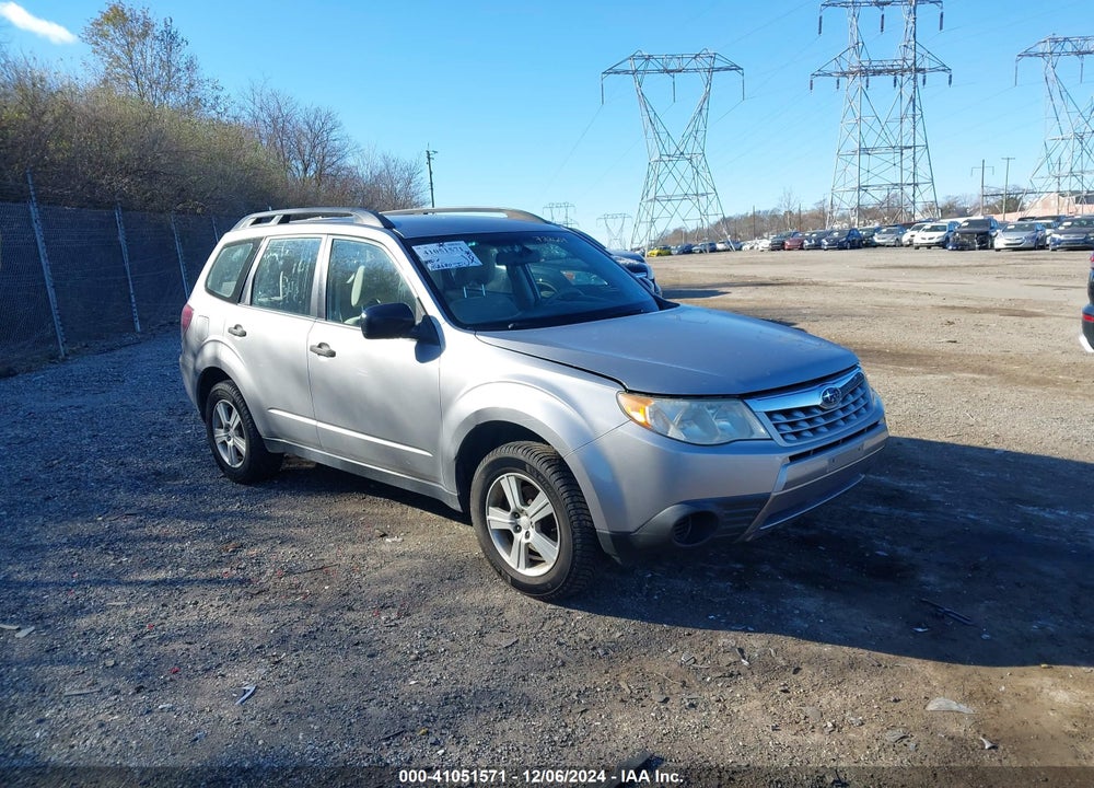 2011 SUBARU FORESTER 2.5X VIN: JF2SHBBCXBH722604