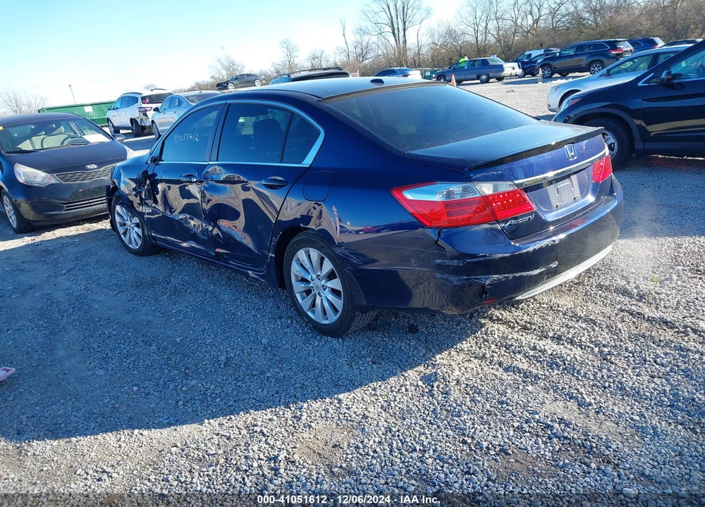 2013 HONDA ACCORD EX-L VIN: 1HGCR2F81DA096086