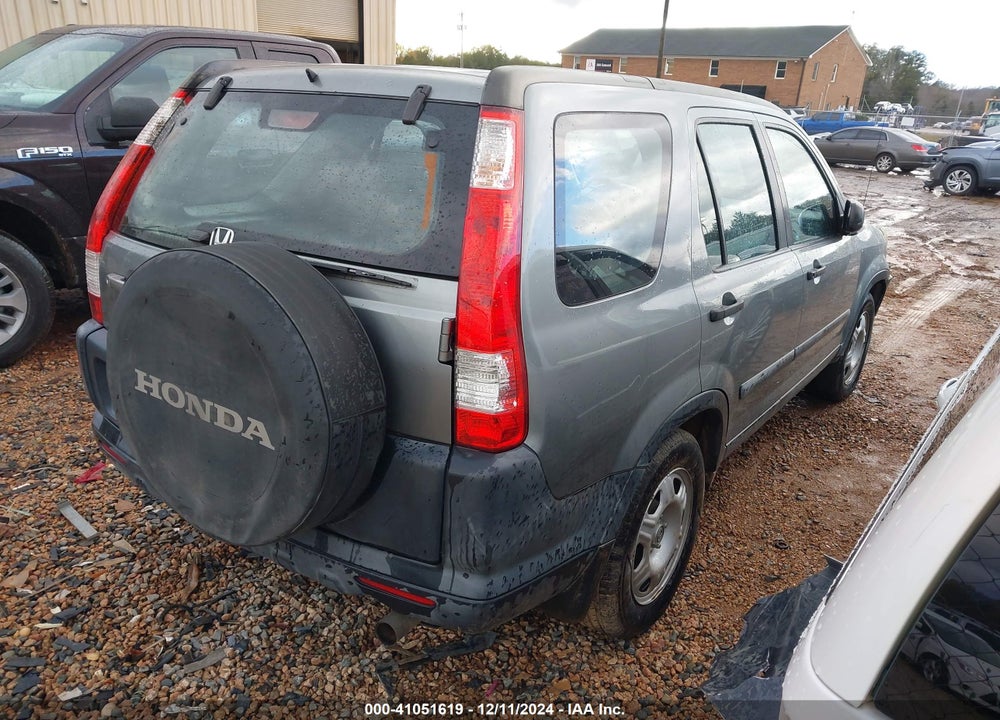 2006 HONDA CR-V LX VIN: SHSRD68596U401628