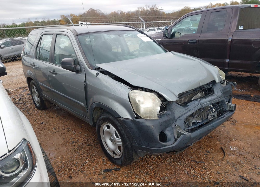 2006 HONDA CR-V LX VIN: SHSRD68596U401628