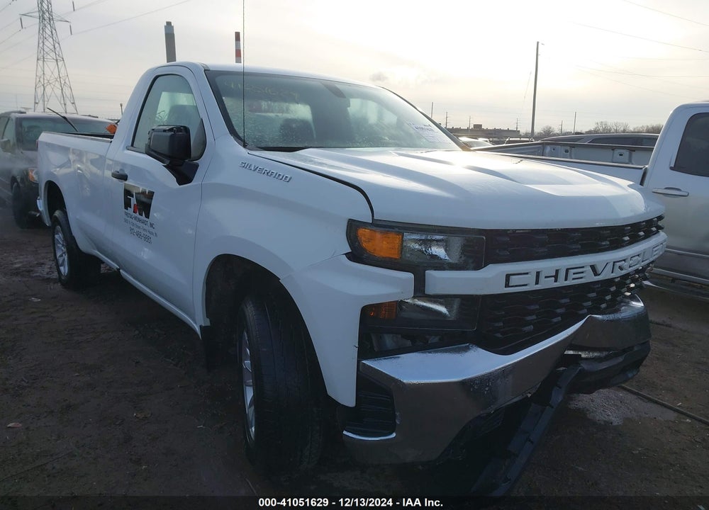 2020 CHEVROLET SILVERADO 1500 2WD LONG BED WT VIN: 3GCNWAEF6LG262192