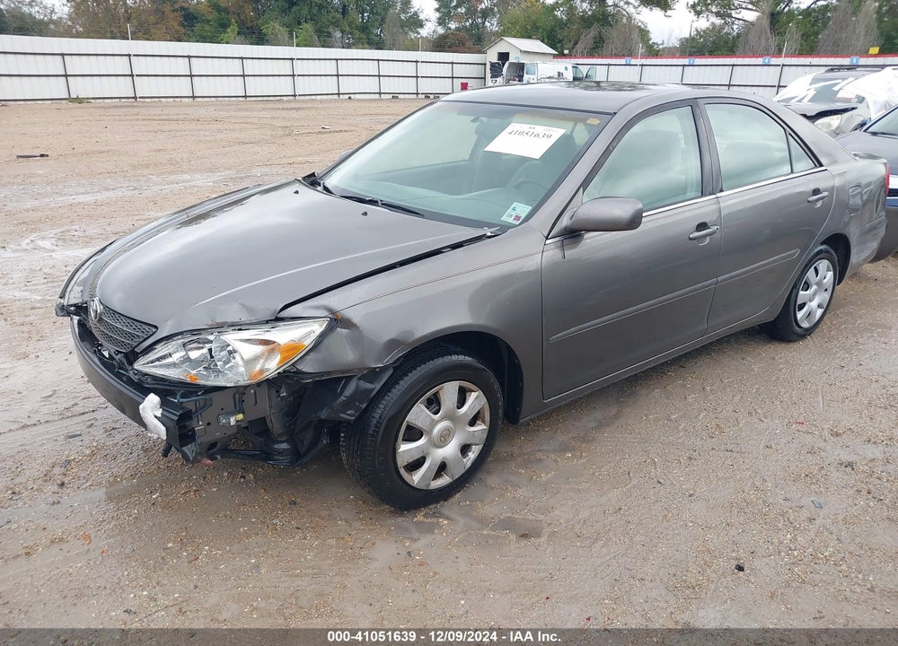 2004 TOYOTA CAMRY LE VIN: 4T1BE32K74U874933