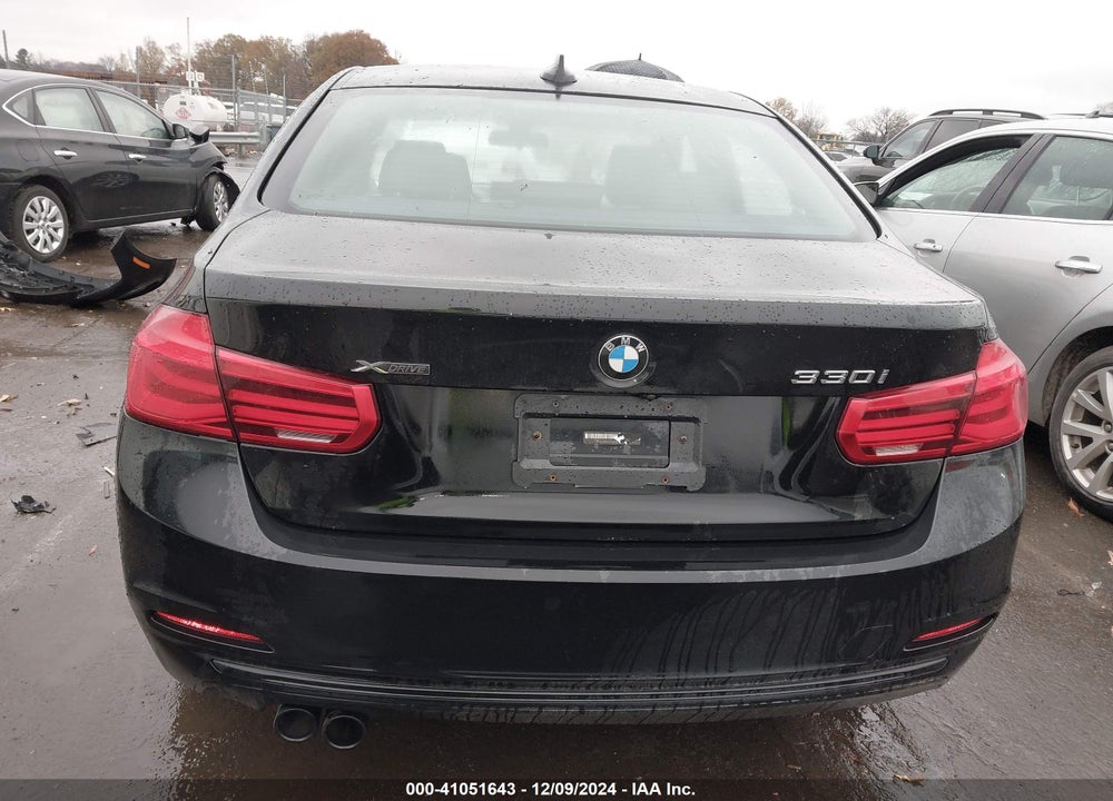2018 BMW 330I XDRIVE VIN: WBA8D9G58JNU72462