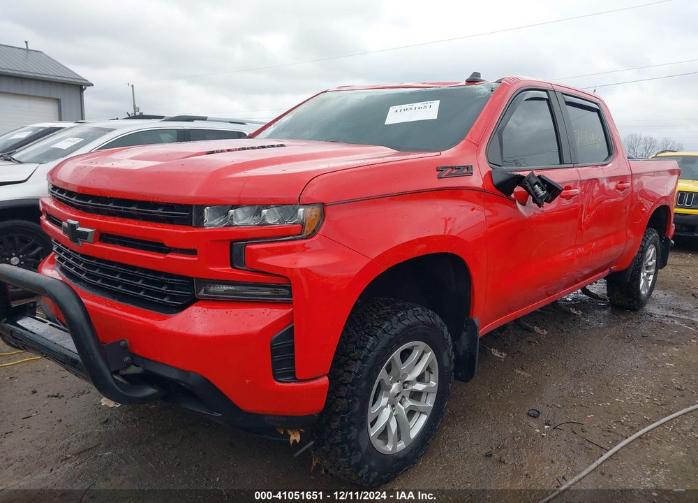 2020 CHEVROLET SILVERADO 1500 4WD SHORT BED RST VIN: 3GCUYEED9LG139837
