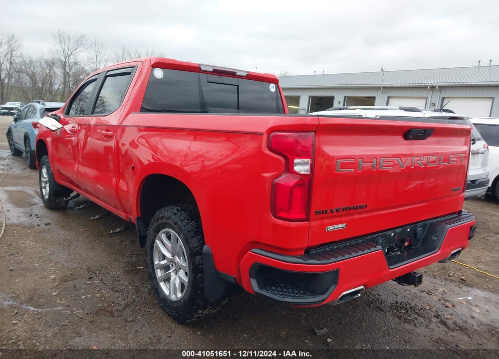 2020 CHEVROLET SILVERADO 1500 4WD SHORT BED RST VIN: 3GCUYEED9LG139837