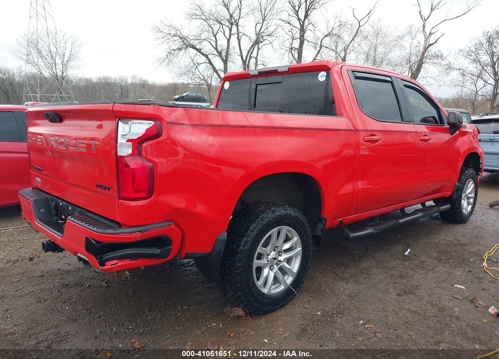 2020 CHEVROLET SILVERADO 1500 4WD SHORT BED RST VIN: 3GCUYEED9LG139837