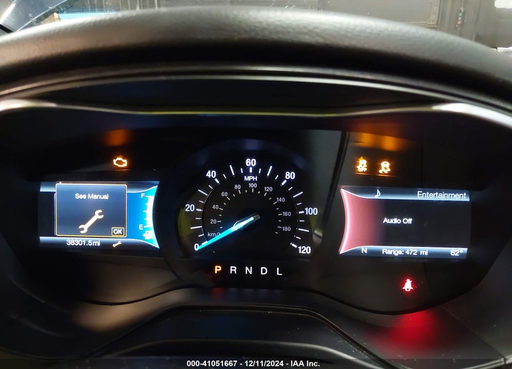 2020 FORD FUSION TITANIUM VIN: 3FA6P0SU7LR219277